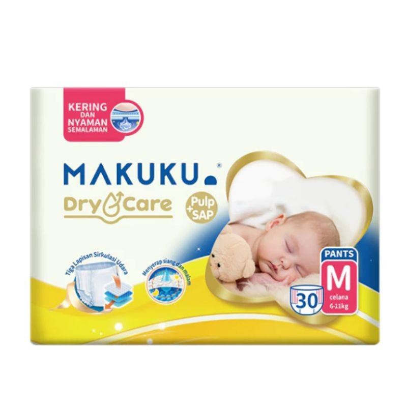 MAKUKU DIAPERS DRY CARE M30