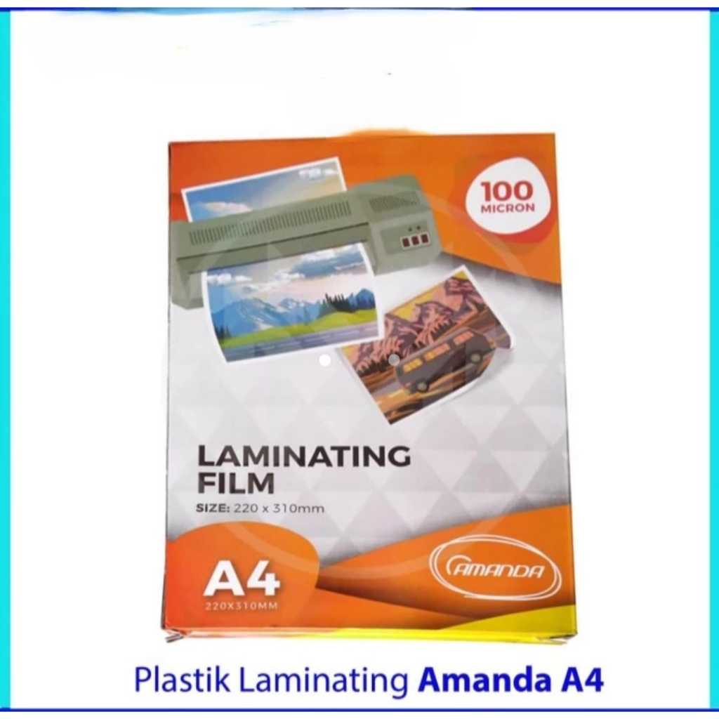 

Amanda Laminating Film uk A4 dan Folio.