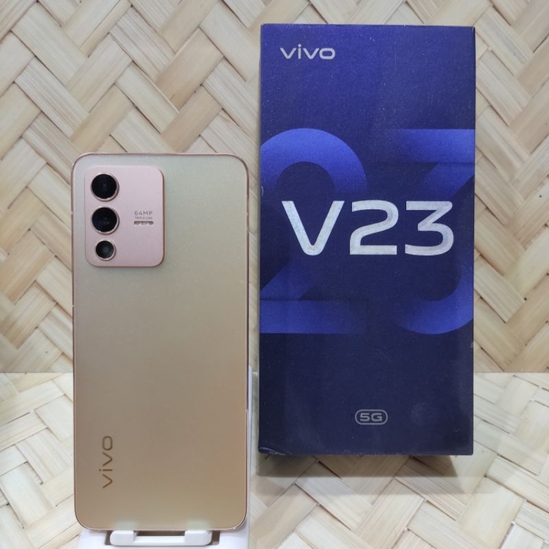 Vivo V23 5G 8/256GB 8/128GB Hanphone second fullset batangan original bergaransi