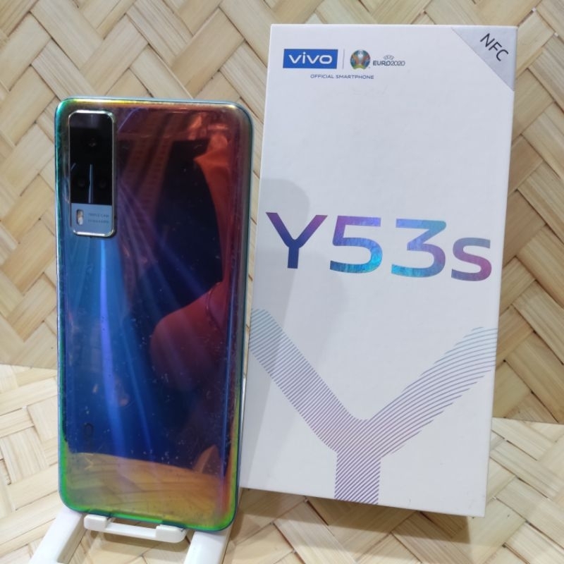 Vivo Y53S NFC 8/128GB Handphone second fullset original bergaransi