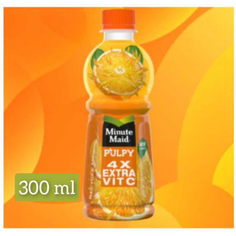 

Pulpy Orange 300 ml Botol.