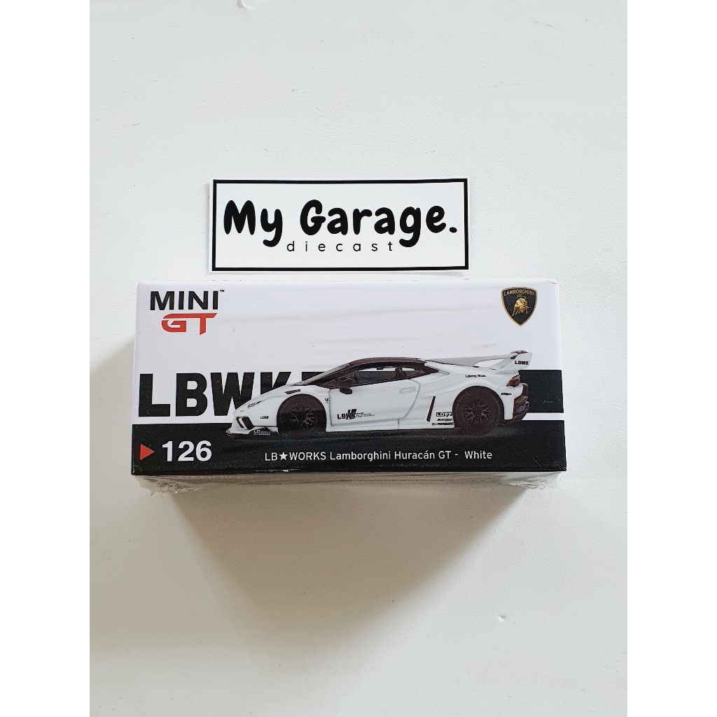 Mini GT 126 - Lamborghini Huracan GT White