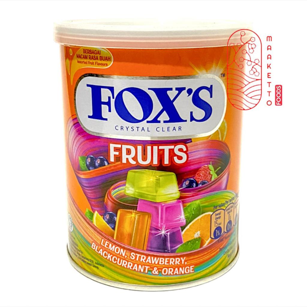 

Fox's Fruits Tin / Permen Foxs Mix Fruits / Permen Fox Kaleng / Permen Buah Kaleng 180gr