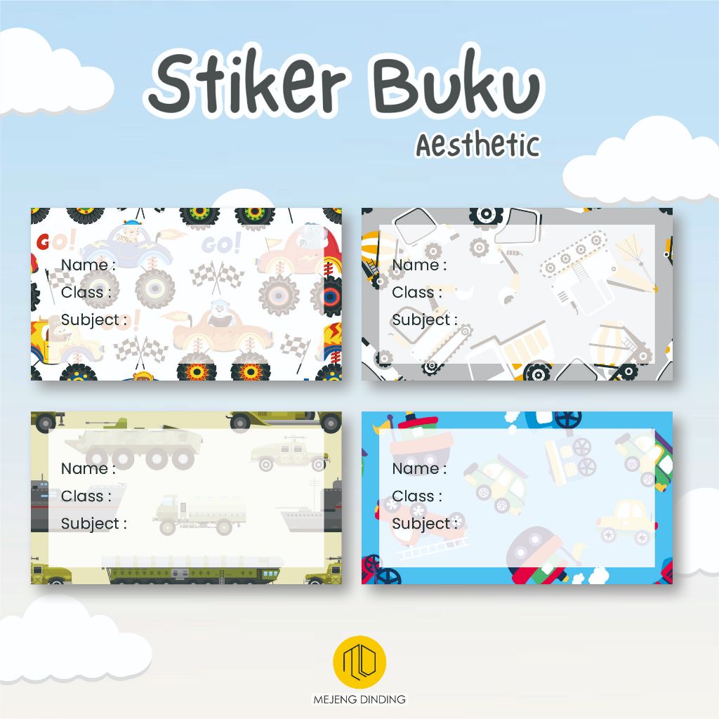 

STIKER MAPEL ISI 30 PCS / STIKER BUKU CUSTOM TEMA TRANSPORTASI / STIKER NAMA BUKU PELAJARAN / Label Buku Pelajaran Sekolah / Stiker mata pelajaran / STICKER LABEL BUKU PELAJARAN SEKOLAH / Sticker Nama Buku Sekolah Custom / Sticker Mata Pelajaran ANAK