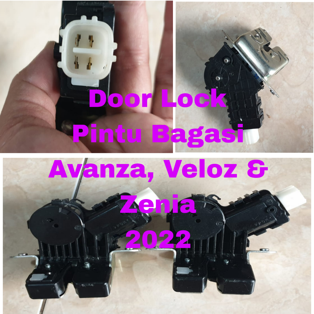 Door Lock Doorlock Bagasi Avanza Celoz Xenia 2022 Ori