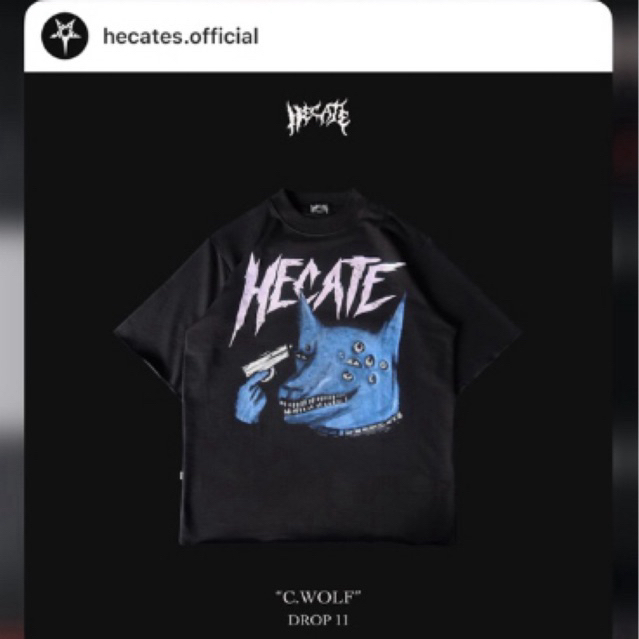 Hecate C Wolf Tee size L