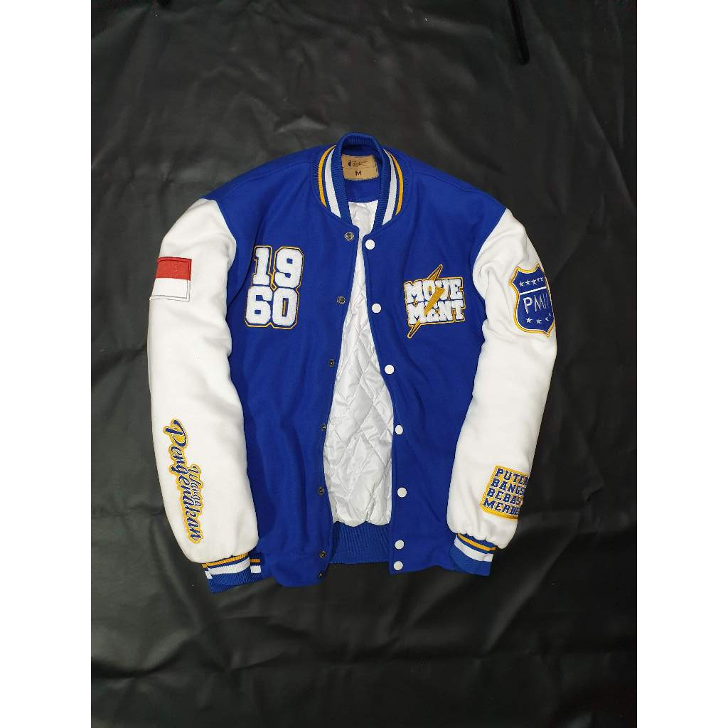 JAKET VARSITY PMII - 1960 MOVEMENT V.1.0