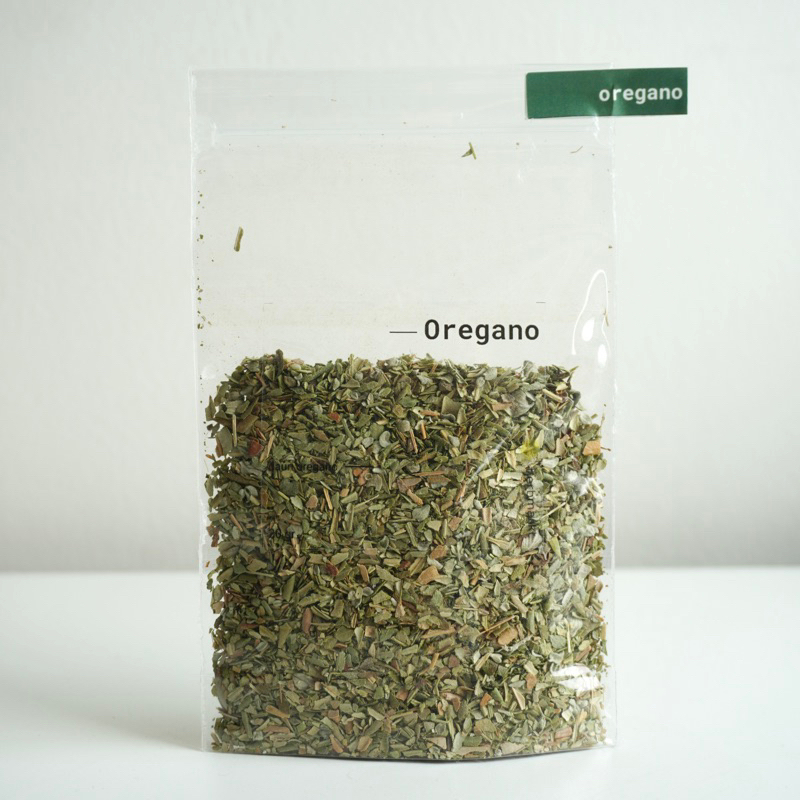 

herbmarkt — Oregano daun kering rempah dried herbs bumbu masak pouch ecer praktis