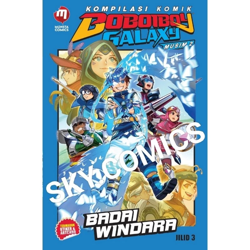 Kompilasi Komik Boboiboy jilid 3 [ Badai Windara ]
