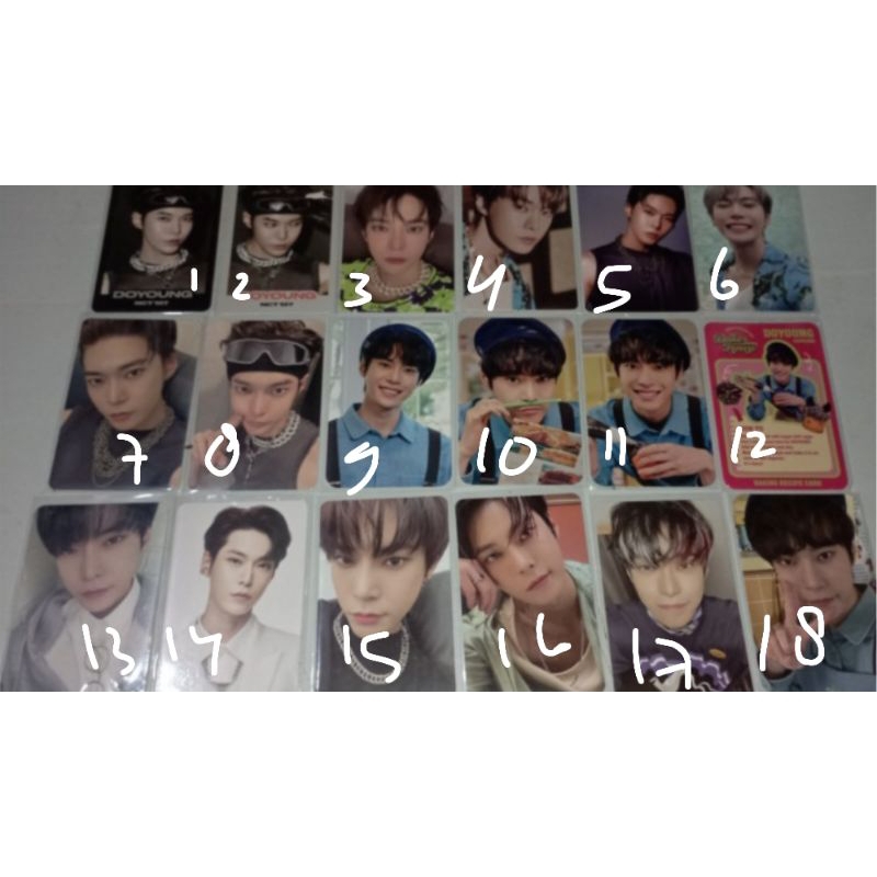 wts photocard official nct doyoung jaemin yuta renjun Jisung lemonilo 2baddies sg22 beatbox glimo