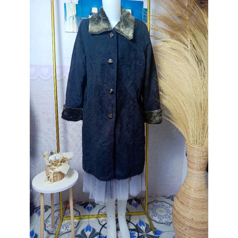 PIERRE CARDIN SUPER BRAND SUEDE (LONG MANTEL/JACKET/COAT)