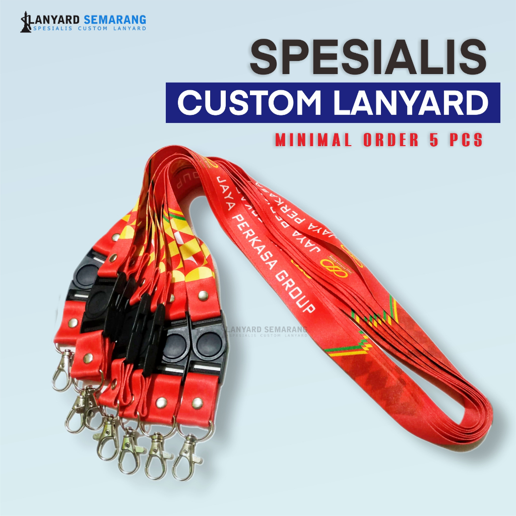 

CETAK LANYARD TALI ID CARD CUSTOM