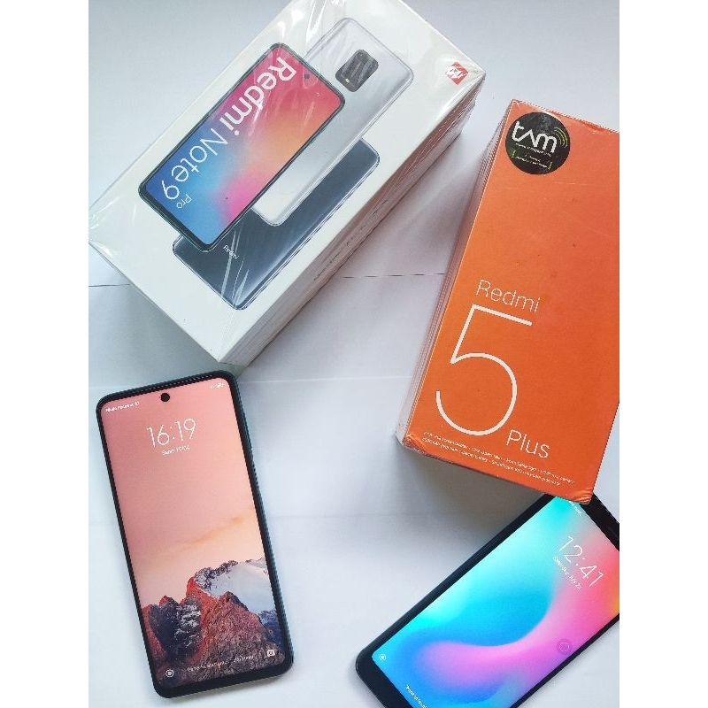 Redmi Note 9 Pro dan Redmi 5 Plus (Snapdragon)