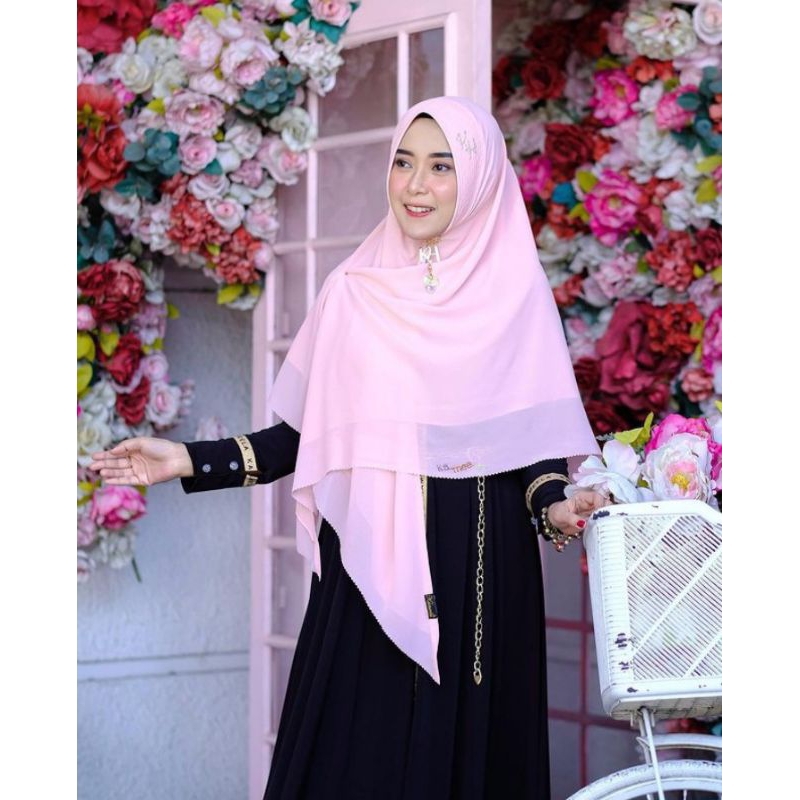 PL khimar scarf instan by kameela