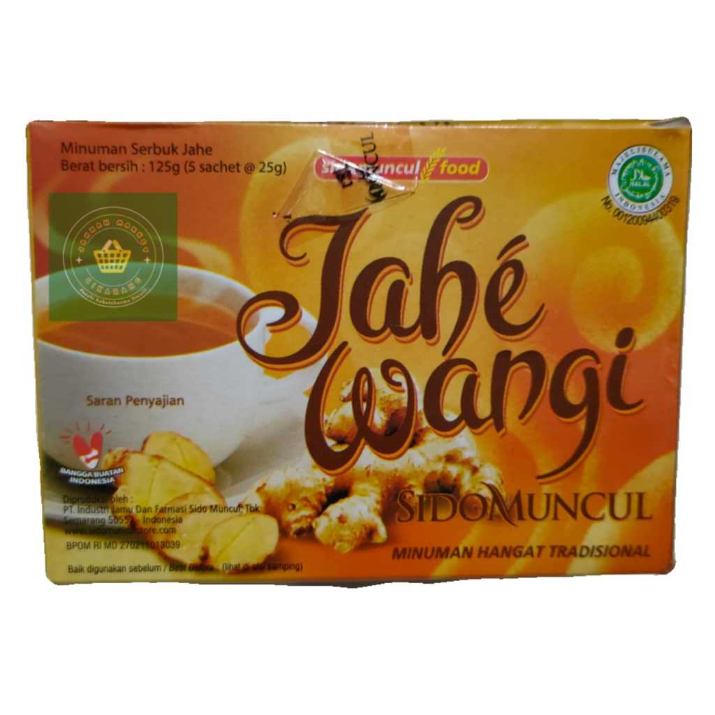 

Sidomuncul jahe wangi Sachet/box Minuman hangat tradisional