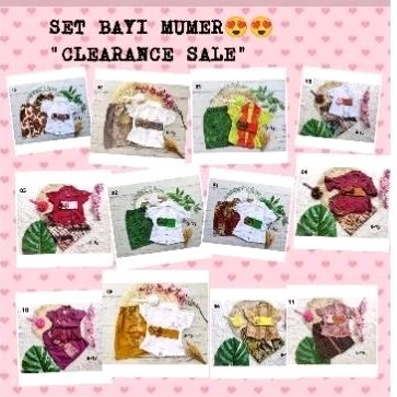 BAJU KEBAYA BAYI / SET 3BULANAN BAYI / BAJU BAYI BALI / PAKET HEMAT BANGET