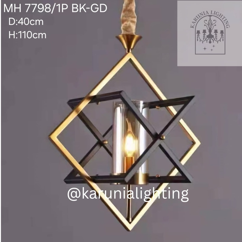 Lampu Gantung Minimalis Vintage