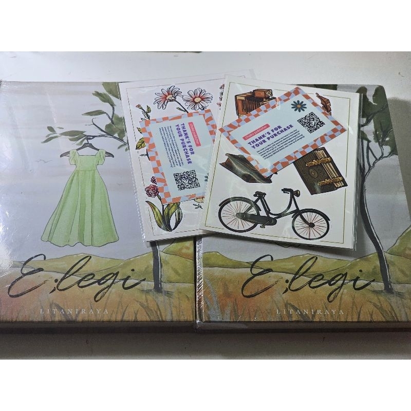 (SEALED) Buku Novel E;legi Hard cover with Freebies - jaemren
