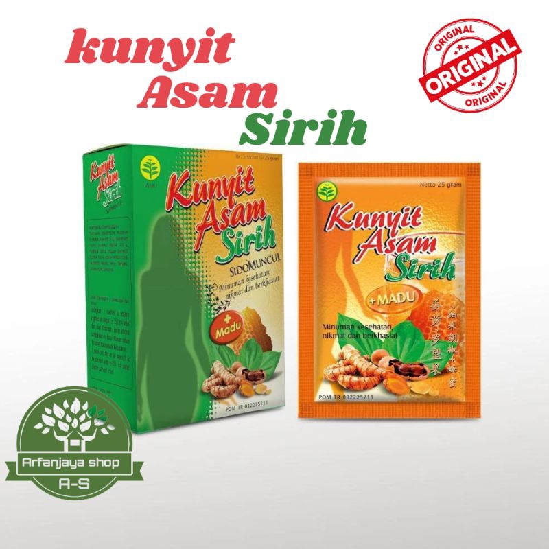 

kunyit asam sirih