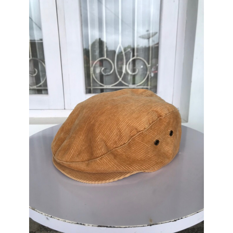 topi pet flat cap corduroi