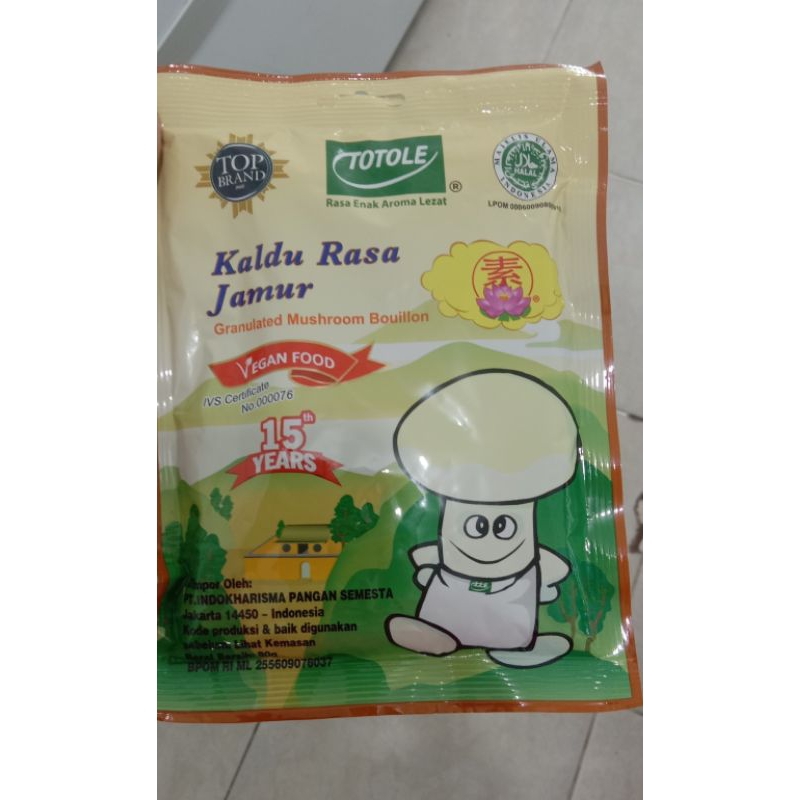 

Kaldu jamur totole 80gr