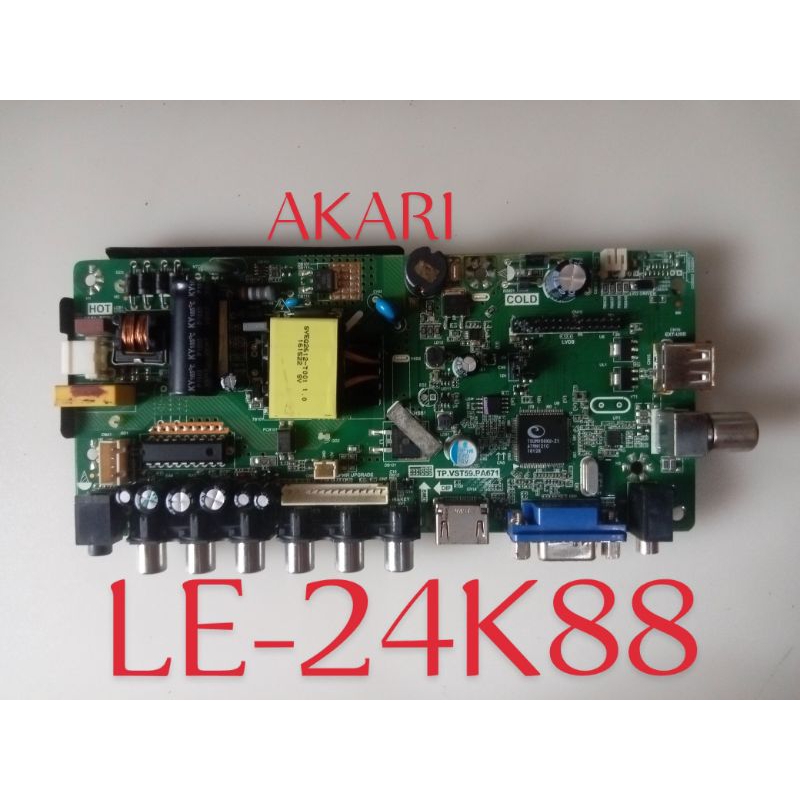 MB MAINBOARD TV AKARI LE-24K88