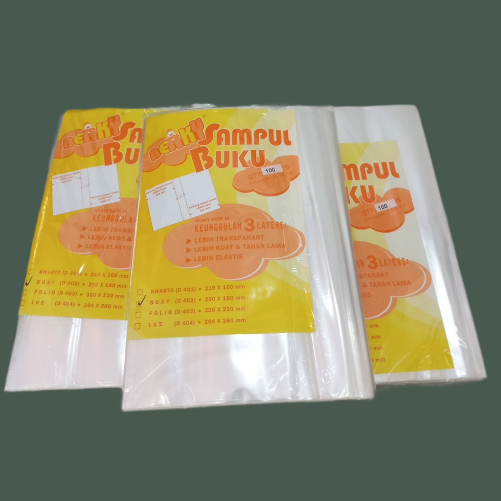 

Sampul Buku Plastik Boxi Beaky