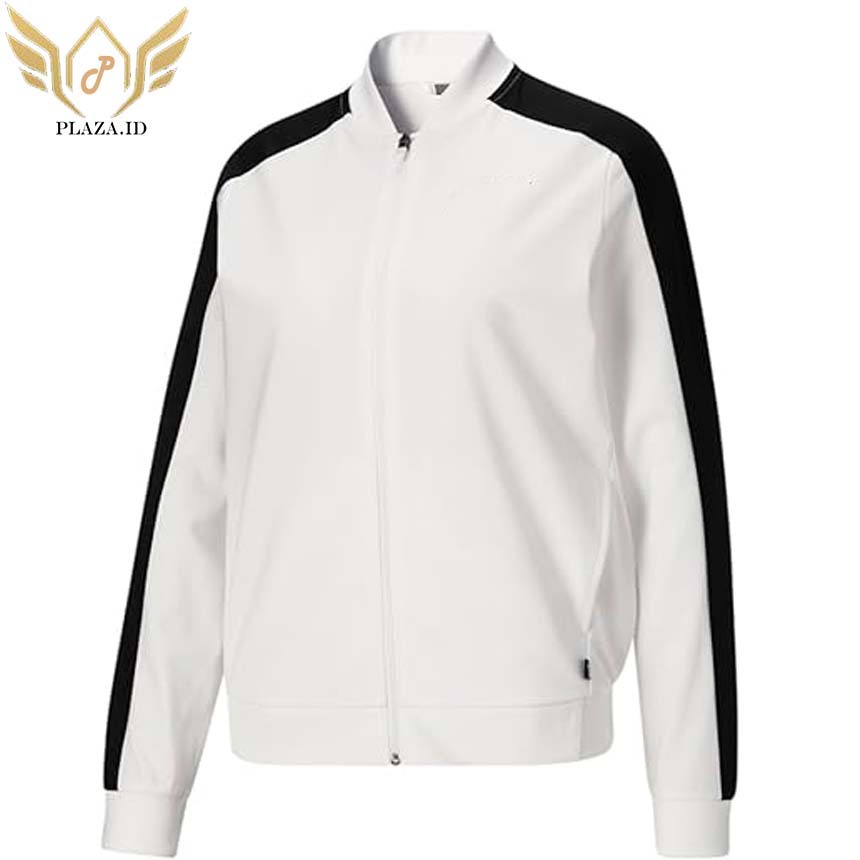 BOMBER PRIA JAKET BOMBER RESLETING S-6XL HITAM JAKET JUMBO PUTIH-HITAM