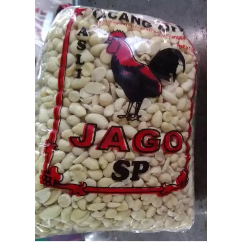 

Termurah- kacang Tanah kupas cap jago 1kg