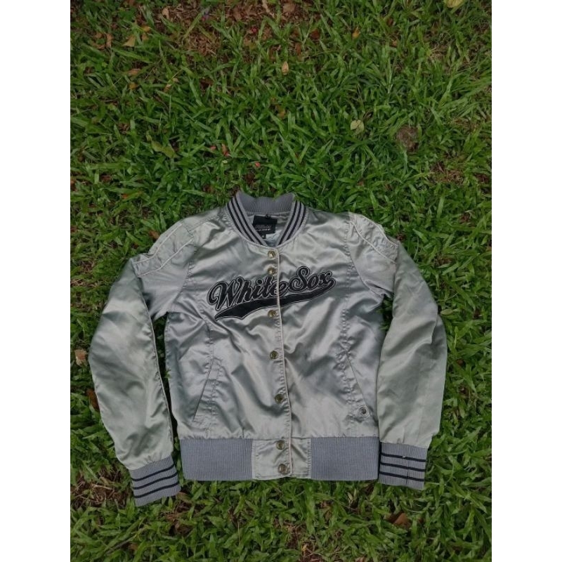 varsity MLb satin