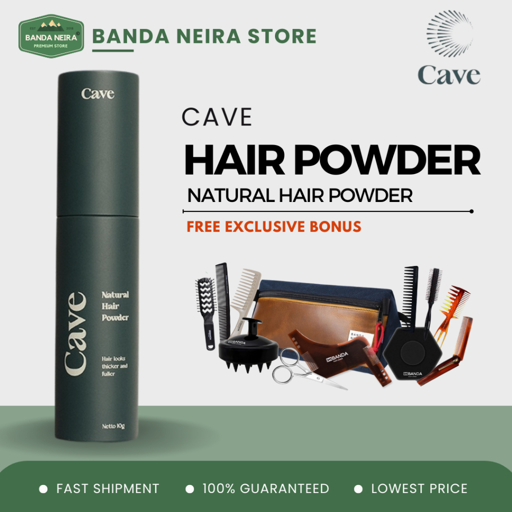 CAVE Natural Hair Powder / Meningkatkan Volume Rambut