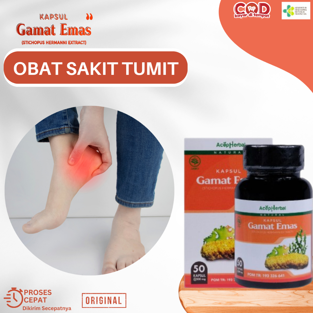 Obat Sakit Tumit, Obat Nyeri Tumit Kaki, Sakit Telapak Kaki, Tumit Bengkak, Radang Tumit, Telapak Ka