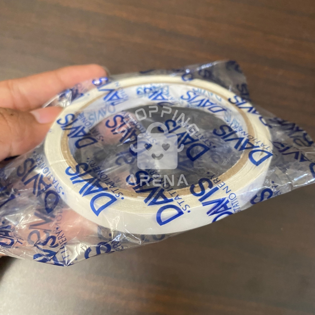 

Double Tape 1/2 inch 0.5 Merk DAVIS Perekat Kertas Kualitas Bagus Murah Alat Tulis Kantor Perlengkapan Bahan Packing Isolasi Kerajinan Art Kesenian Seni Hiasan Prakarya Dekorasi Aksesoris Craft Termurah berkualitas Good Quality Shopping Arena Malang
