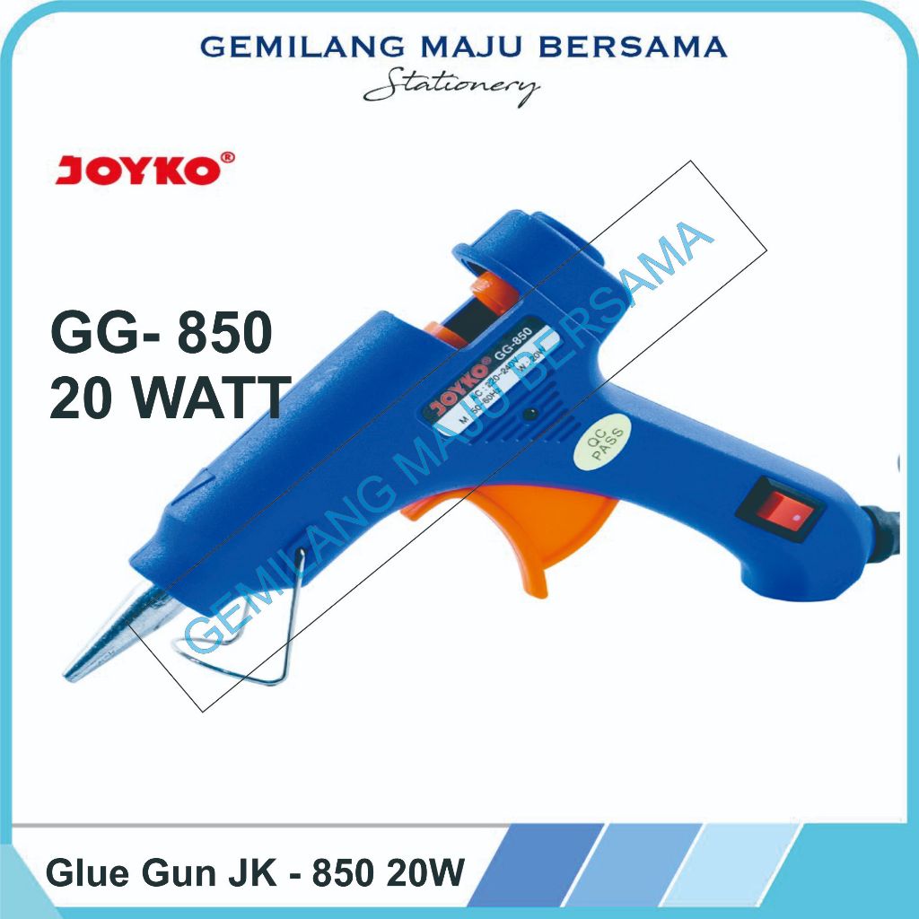 Glue Gun Alat Lem Tembak Bakar Joyko GG- 850 20WATT