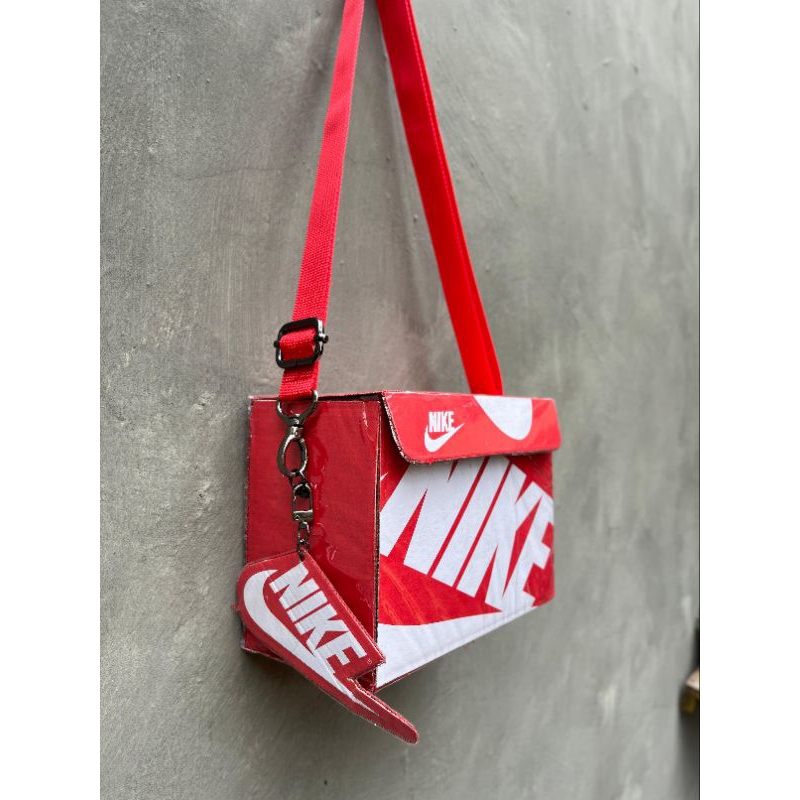 TAS SELEMPANG NIKE | RED BOX BAG NIKE | TAS BOX | TAS SELEMPANG | TAS SELEMPANG WANITA | TAS SELEMPA