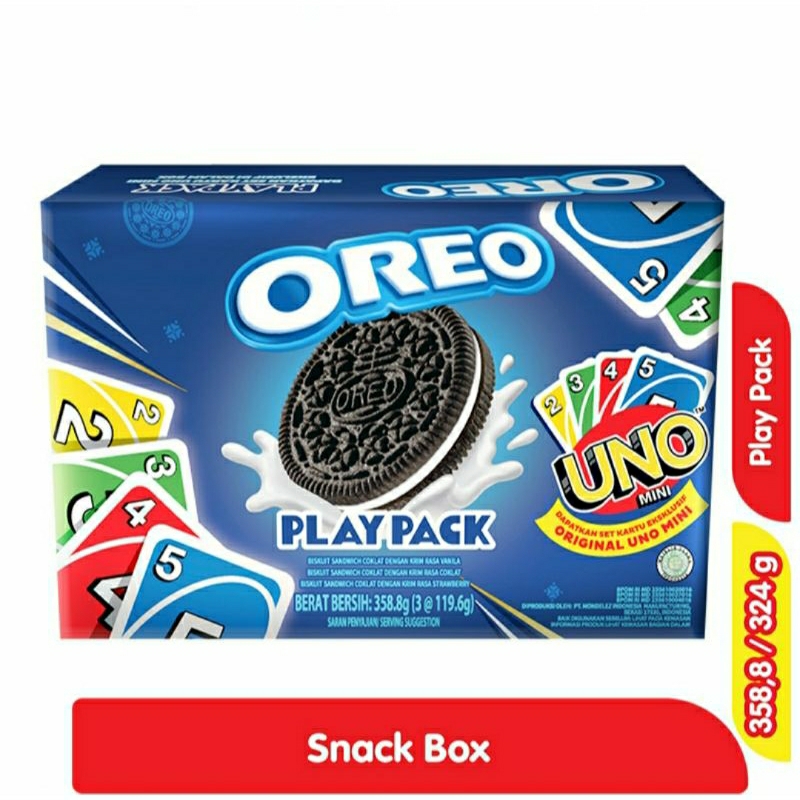 

OREO Play Pack Snack Box Uno 358,8g