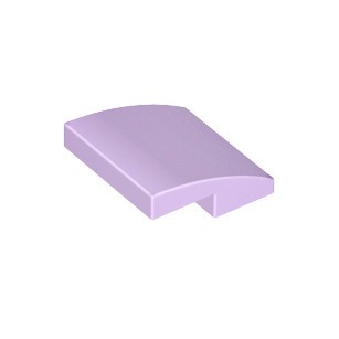 Lego Lavender Part 15068 Slope, Curved 2 x 2