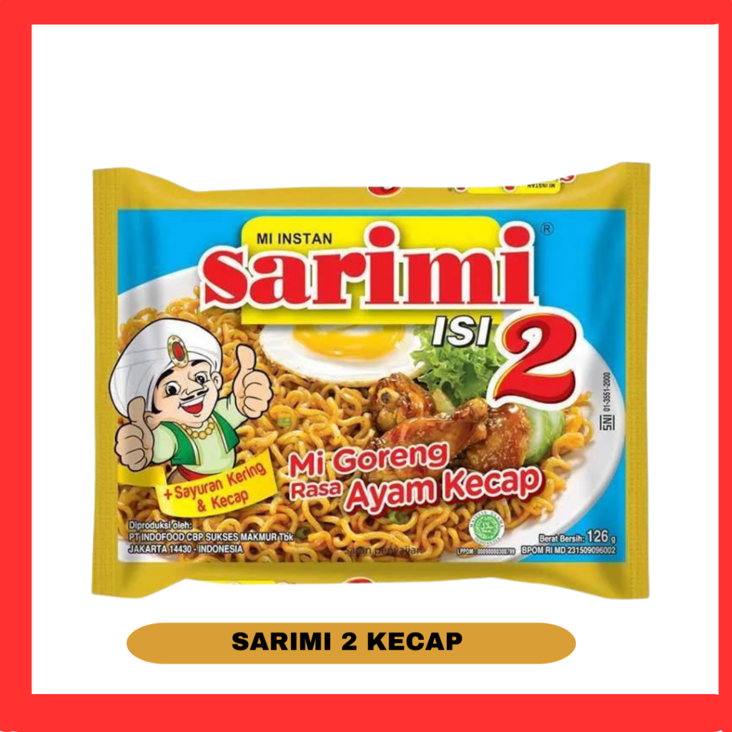 

Mie Instan Sarimi Isi 2 Rasa Ayam Kecap