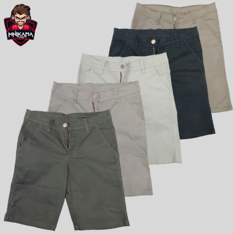 CELANA CHINO CINO PENDEK PRIA DEWASA PREMIUM SHORT PANTS ORIGINAL DISTRO X-DENIM / Celana Pendek Chi