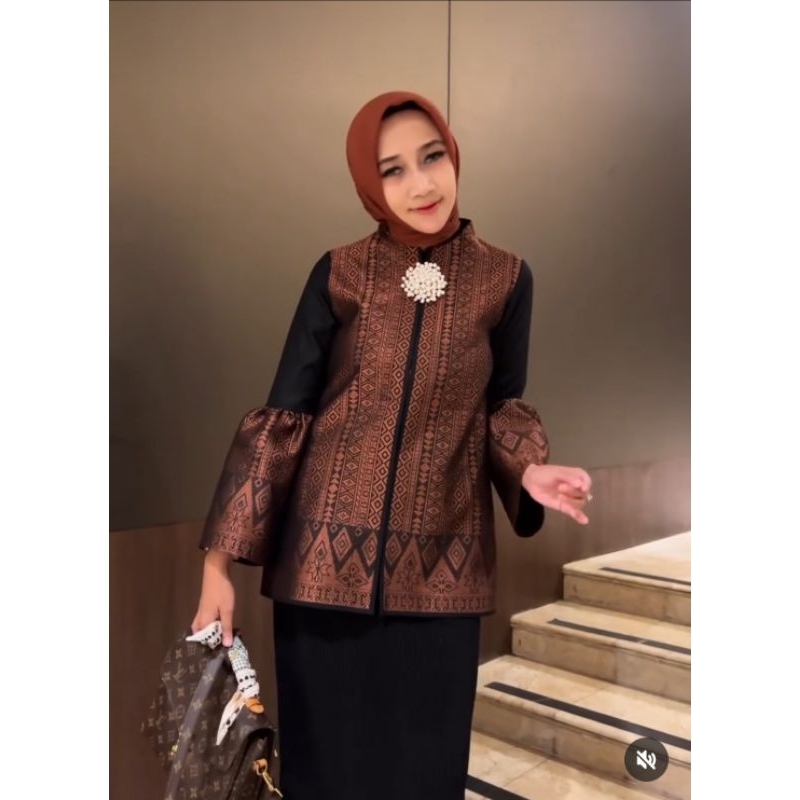 BLOUSE SONGKET by JOHANA BATIK (OROGINAL)