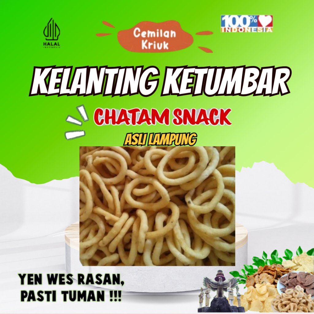 

KELANTING KETUMBAR ENAK DAN GURIH KEMASAN 250GR