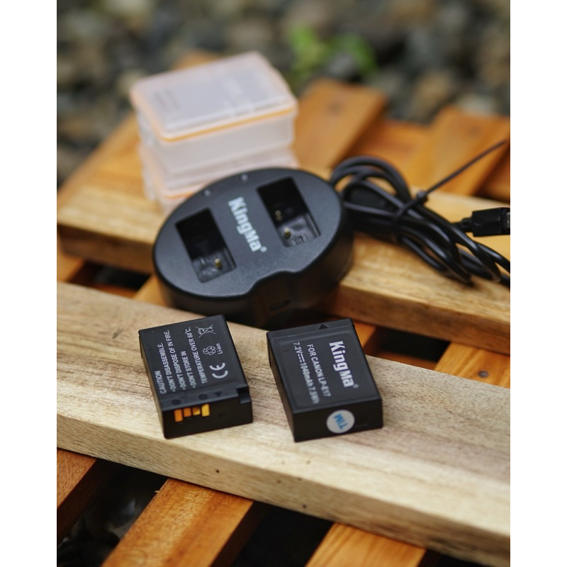 Battery Baterai Canon LP E17 Merk Kingma Second Preloved