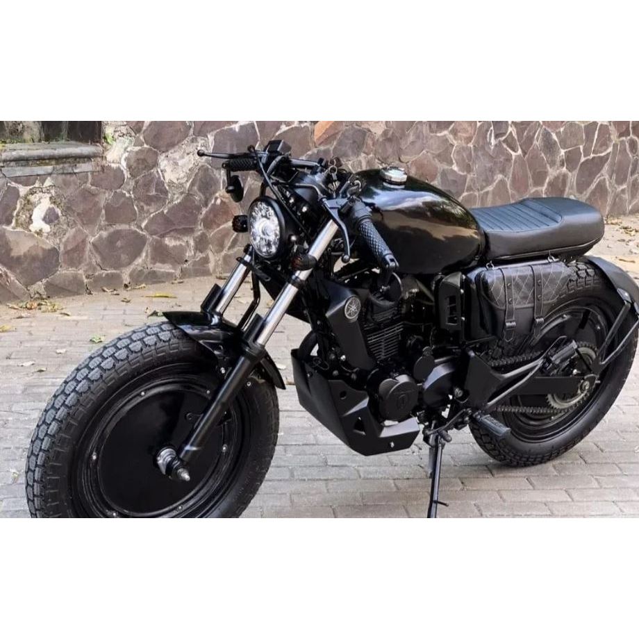 Tas Motor Japstyle Side Bag SideBag Japs Universal Motor Klasik Custom Caferacer