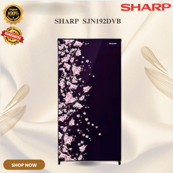 SHARP KULKAS 1 PINTU SJN192DVB 175L/SJN-192DVB/SJN 192DVB/SHARP KULKAS 1 PINTU/SHARP KULKAS LOW WATT
