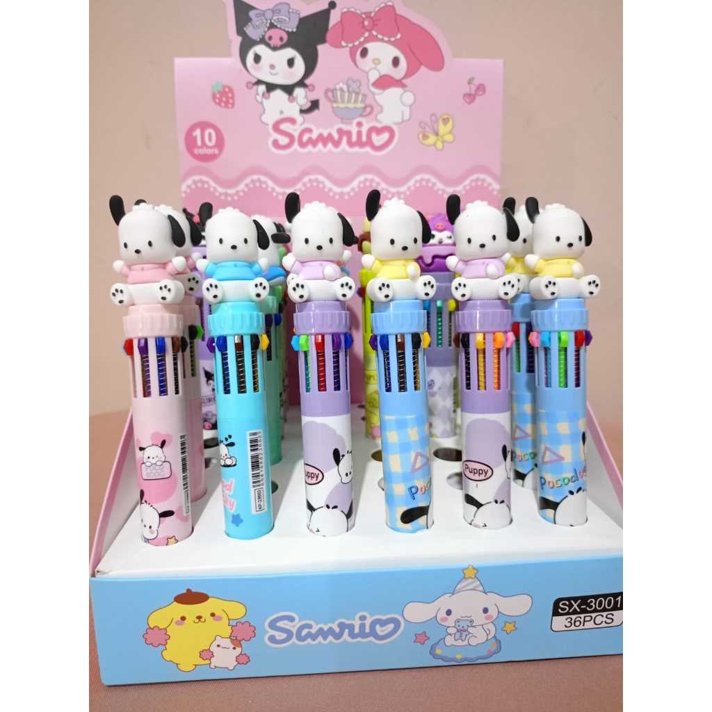 

PROMO PULPEN 10 WARNA KARAKTER POCHACO PULPEN 10WARNA KARAKTER BERUANG SANRIO PULPEN POCHA WARNA WARNI PEN TINTA WARNA PELANGI KARAKTER LUCU PEN CAMPUR WARNA