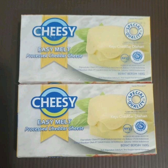 

KEJU Cheesy Easy Melt 160gr MUDAH LELEH