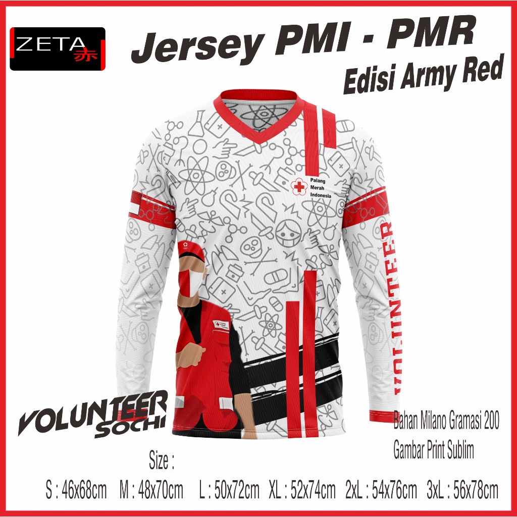 Jersey PMI - PMR Edisi DOODLE