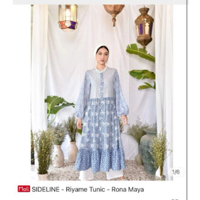 Preloved Riyame Tunic - Rona Maya Sideline