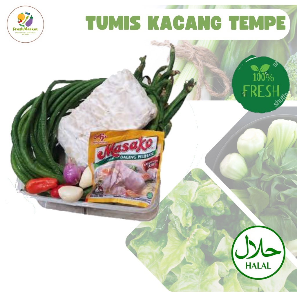 

INSTAN Paket Sayur Tumis Kacang Panjang Komplit