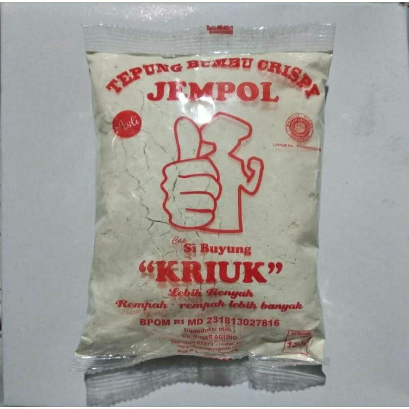 

Tepung Bumbu Crispy Jempol Cap Si Buyung